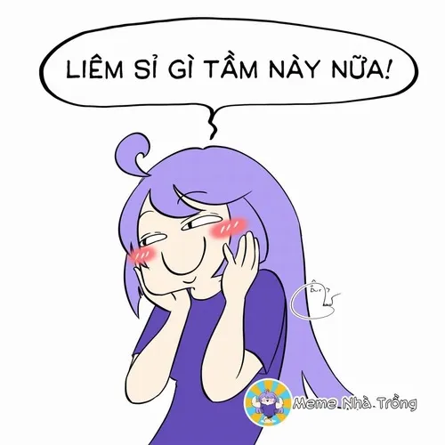 Meme chế ánh mắt còn tí liêm sỉ nhìn đời