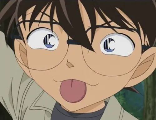 Hình troll Conan nhìn bạn kiểu “mày sai rồi”