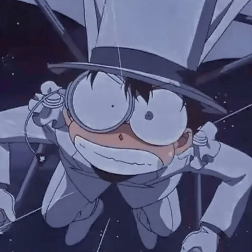 Meme hài Vermouth cười bí ẩn cực chất