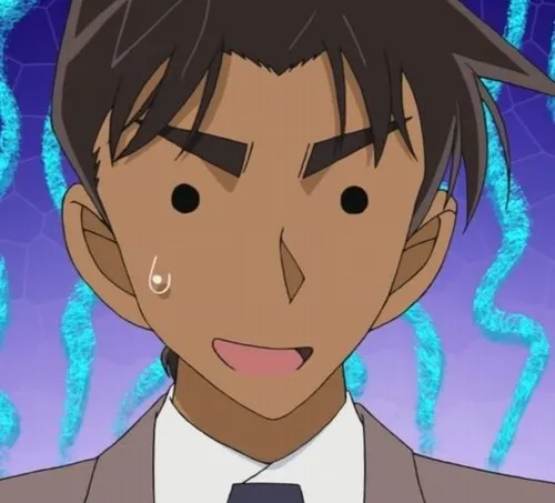 Meme chế Megure trố mắt ngạc nhiên cực mạnh