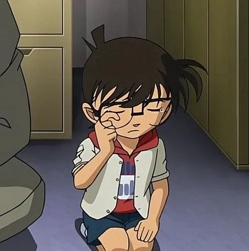 Ảnh chế Shinichi đứng hình vài giây