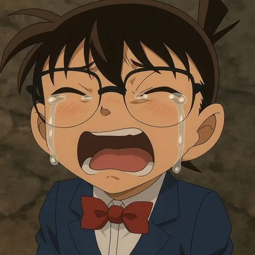 Ảnh chế mẹ Shinichi gương mặt sang chảnh