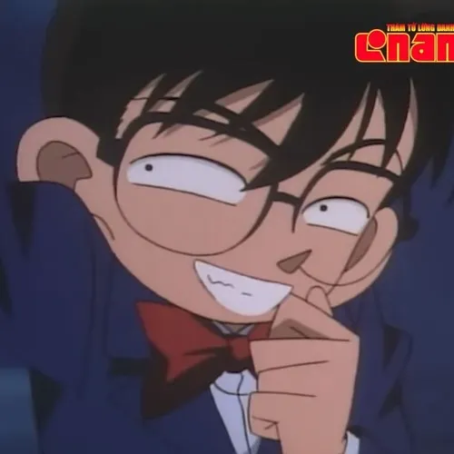 Meme hài Conan mặt tỉnh bơ cà khịa nhẹ