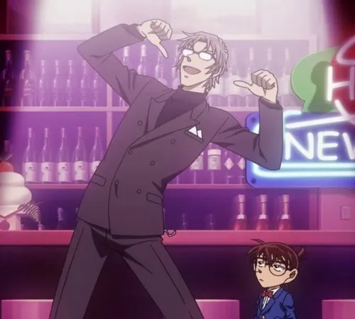 Ảnh chế Kaitou Kid đứng hình bất ngờ