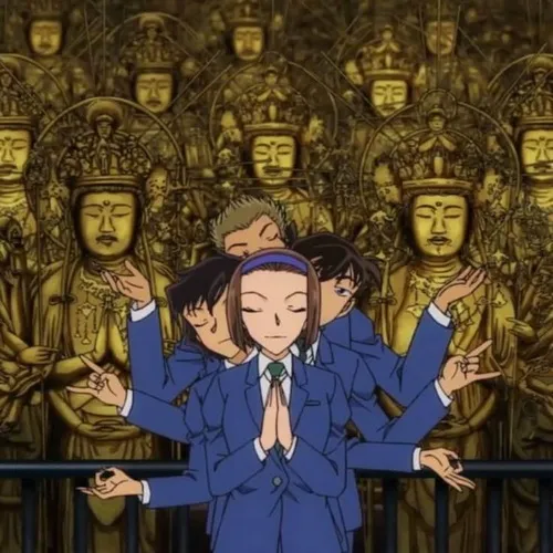 Hình troll Sonoko cà khịa bạn bè lầy lội