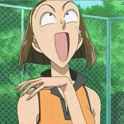 Hình troll Sonoko cà khịa bạn bè lầy lội