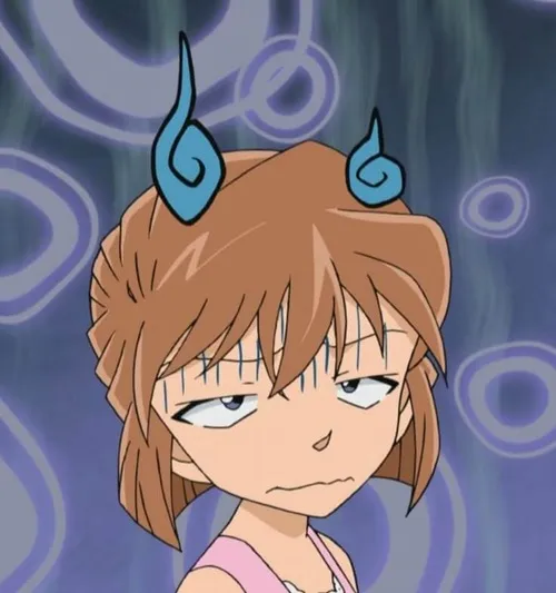 Ảnh chế Haibara mỉm cười đầy ẩn ý