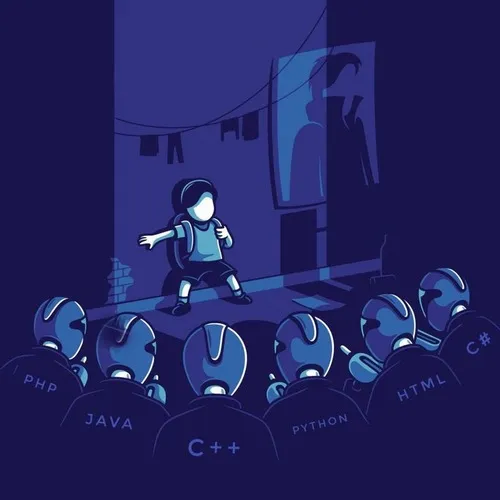 Ảnh chế anh coder ngồi khóc trước màn hình