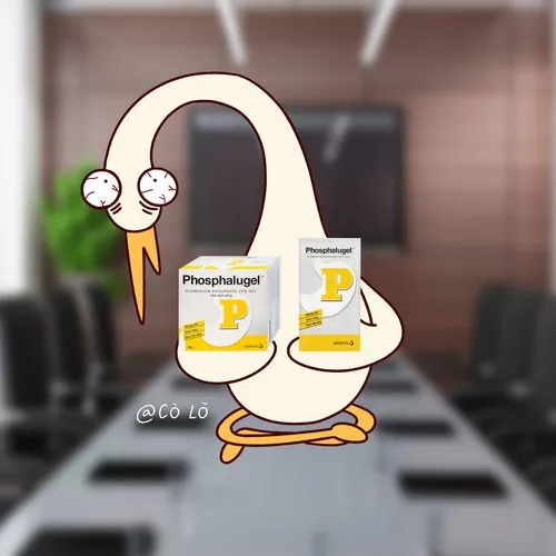 Meme Cò Lỏ uống thuốc đau dạ dày