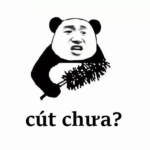 Meme cút về biểu cảm bực bội mà vẫn vui