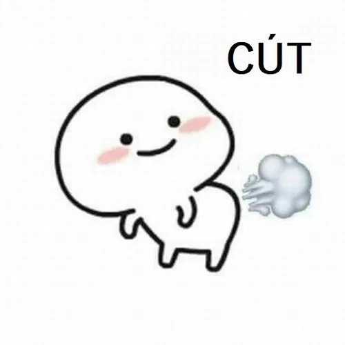 Full bộ 36 ảnh Meme Cút thể hiện thái độ gay gắt khi đuổi ai đó biến ra ngoài
