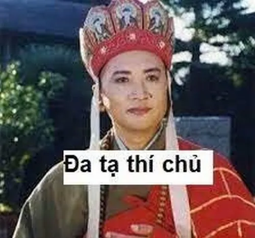 Meme Đường Tăng xin đa tạ thí chủ