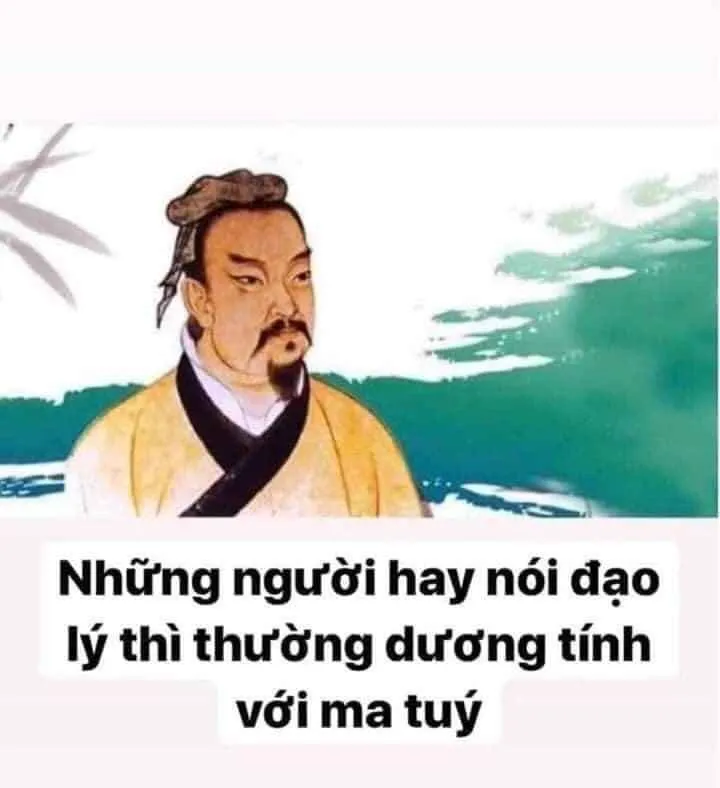 Ảnh troll đạo lý kiểu văn thơ mạng - Khổng Tử