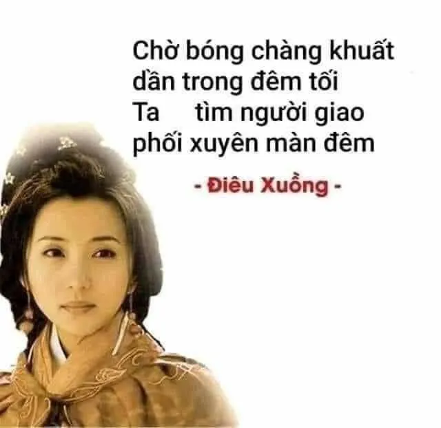 Hình chế đạo lý hiện đại siêu bắt trend - Điêu Thuyền