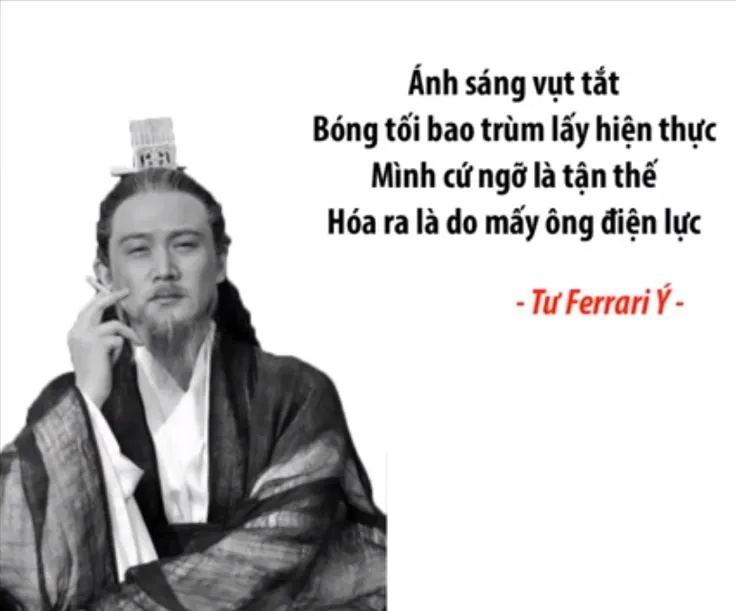 Meme chế triết học đời pha mùi cà khịa - Tư Mã Ý