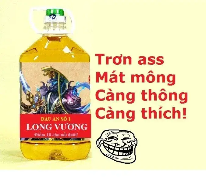 Meme hài dầu ăn chọc quê khét lẹt