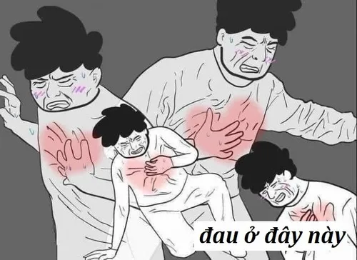 Meme buồn nhất TikTok: chỉ vào tim và nói ‘đau ở đây’