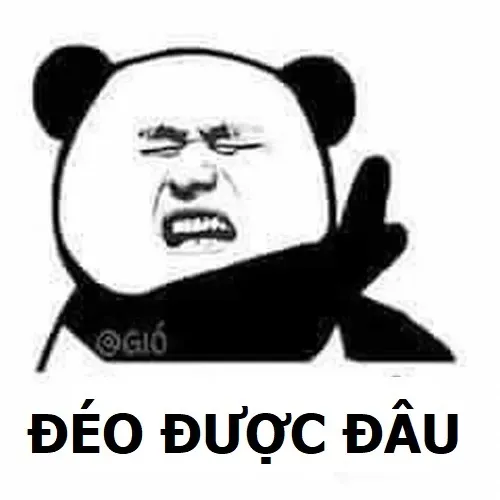 Hình chế kiểu “tui nói không là không nha”.