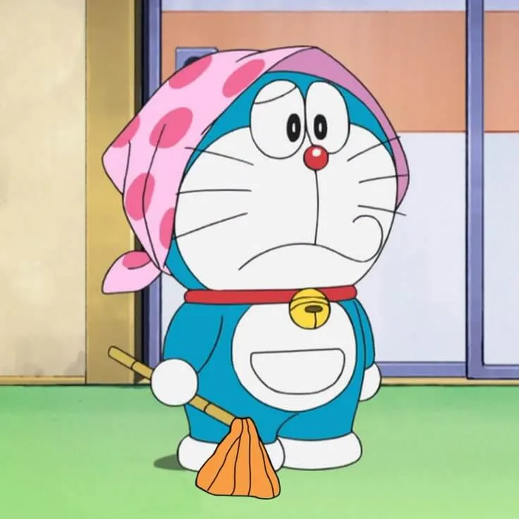 Meme Doraemon biểu cảm giận mà buồn
