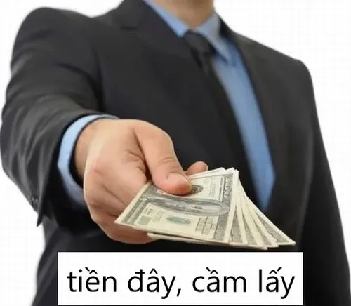 Khi ví dày hơn cảm xúc: Meme đưa tiền phiên bản dân chơi mạng xã hội