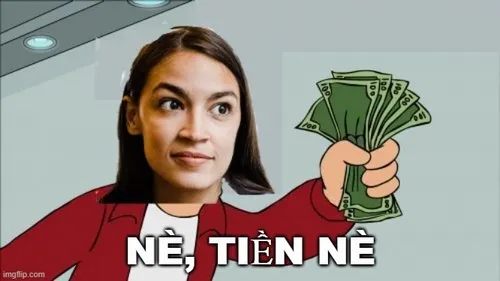 Meme đưa tiền: Khi bạn quá giàu để quan tâm, nên cứ cho luôn cho nhanh