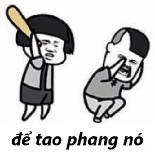 Hình chế tức lồng lộn, bạn bè phải kéo lại