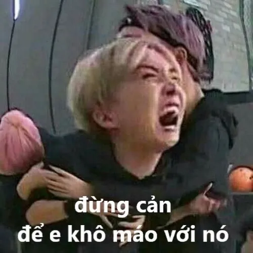 Xem ngay Meme Đừng Cản Tao với cảm giác muốn xông vào giải quyết mọi chuyện