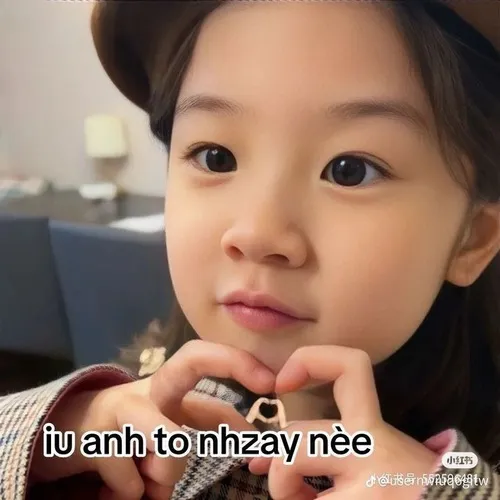 Hình chế giơ tay phát biểu cực nghiêm túc.