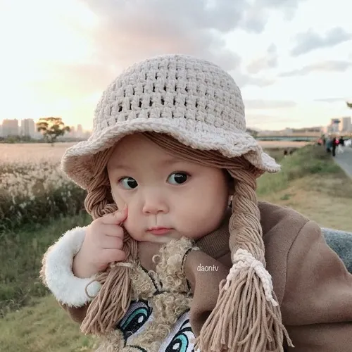 Meme bé cười tít mắt kiểu Hàn dễ thương