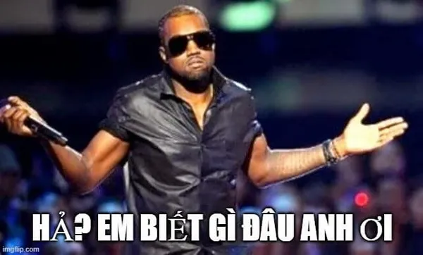 Meme chế ngơ ngác Gì za, hông biết gì hết