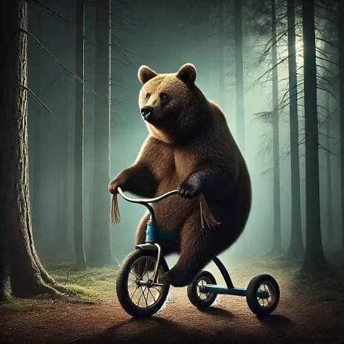 Meme chế gấu nâu với caption bá đạo