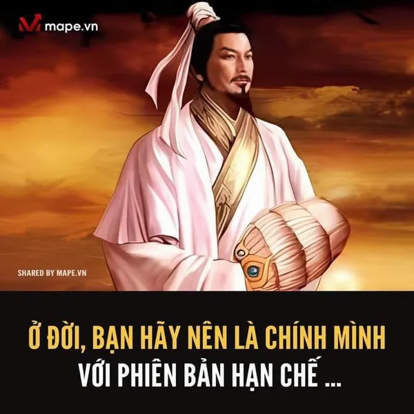 Meme vui Gia Cát Lượng khi biết Tư Mã Ý đang rình