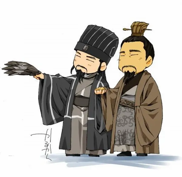 Meme hài Gia Cát Lượng khi Lưu Bị hỏi “xong chưa?”