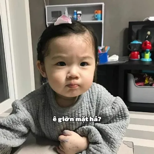 Khi không muốn nói, meme giận nói hộ lòng