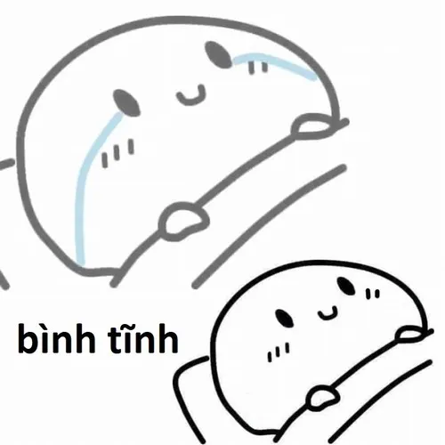 Người que khóc cố giữ bình tĩnh