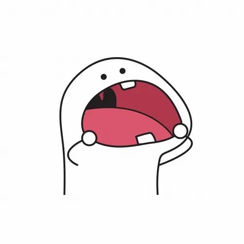 Hình chế há miệng ngơ ngác, biểu cảm huyền thoại