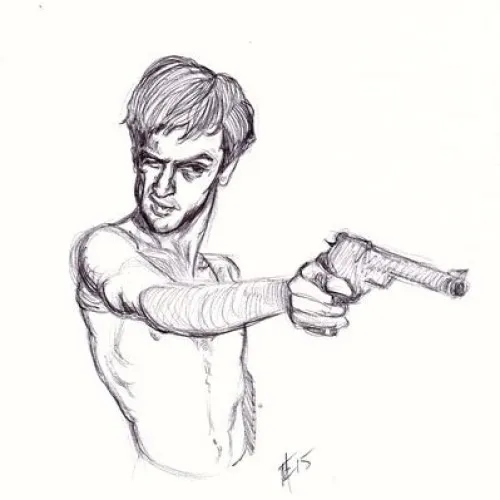 Meme vui cầm súng M16 dọa bạn cực mặn