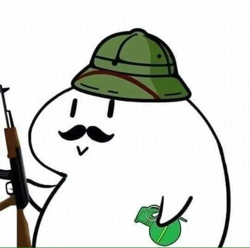 Meme vui cầm súng AR15 như lính hành động TikTok