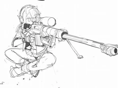 Meme vui hành động cùng súng ngắm ngầu lòi như phim