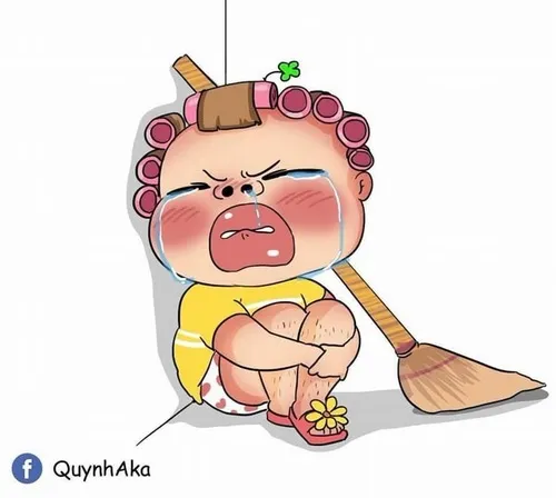 Meme kiểu “tôi ổn” nhưng ánh mắt nói khác.