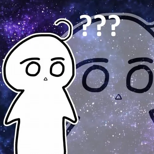 Hình troll người que ánh mắt bối rối không hiểu gì