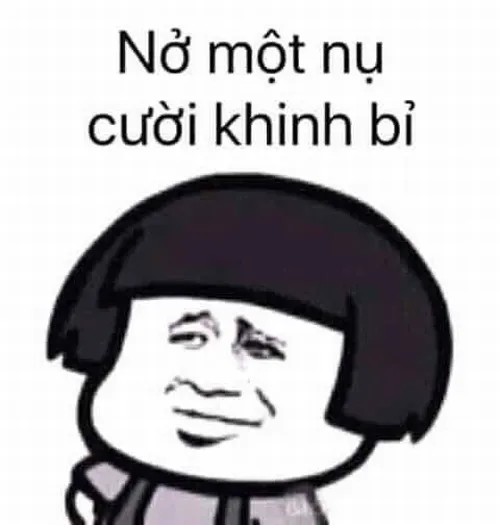 Meme chế ánh mắt hạ thấp khinh khỉnh