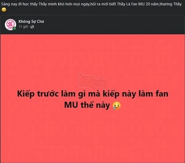 Meme MU cay nhẹ nhưng cười đau cả ruột