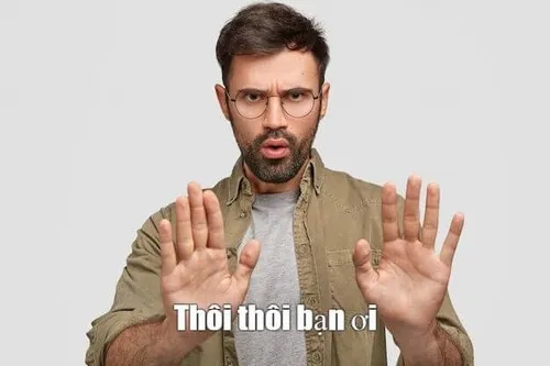 Meme chế “miễn nha, hôm nay lười thấy bà”