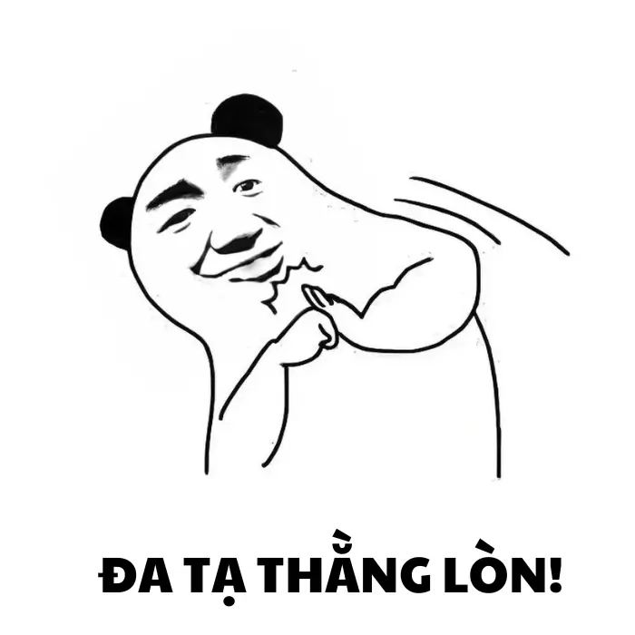 Meme hài thần thái đa tạ siêu trịnh trọng