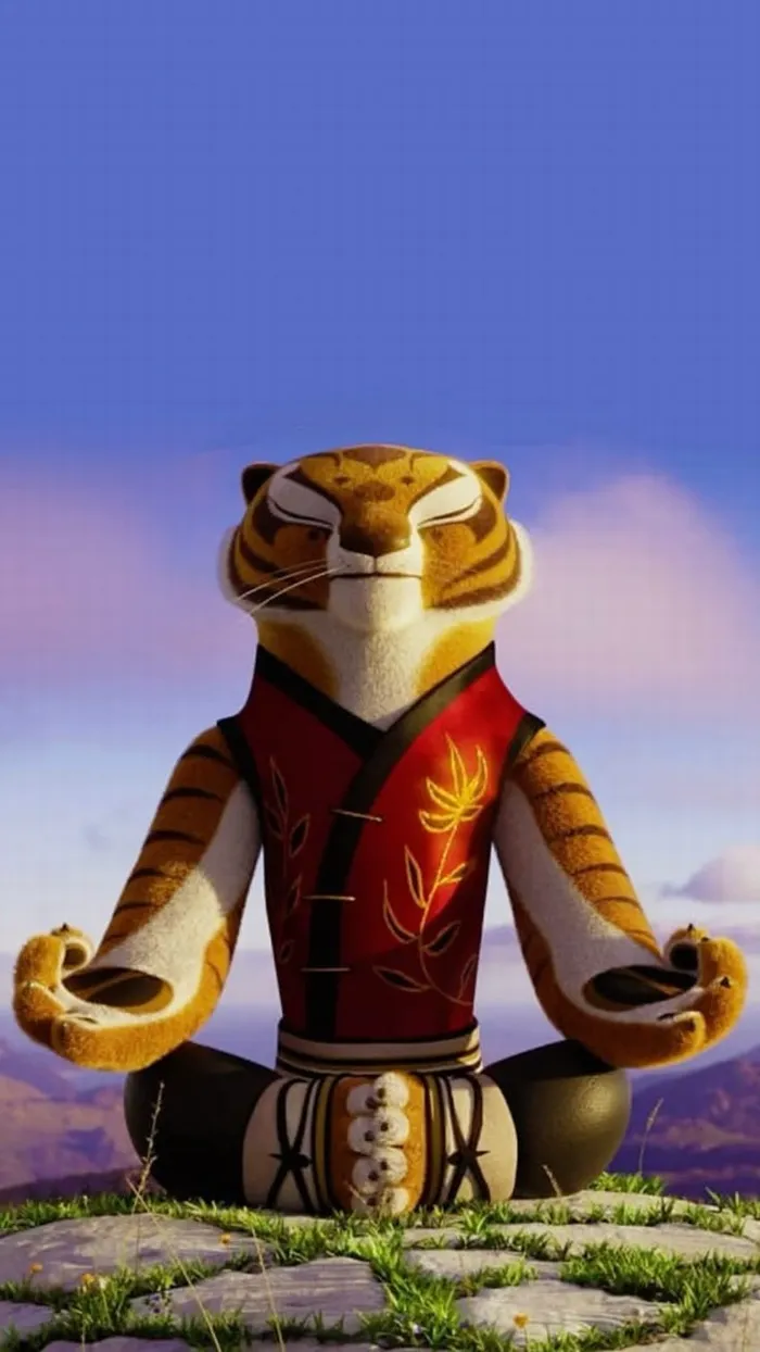 Wallpaper meme có chữ, font trắng nổi bật trên nền tối.