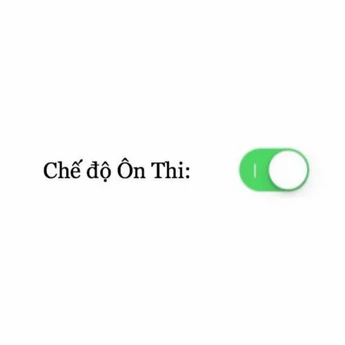Meme chế độ ôn thi