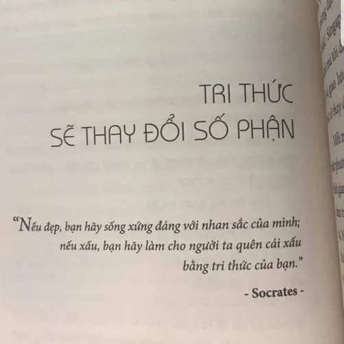 Tri thức sẽ thay đổi số phận