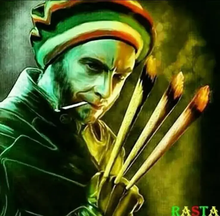 Ảnh chế châm điếu thuốc lá dáng hấp tấp