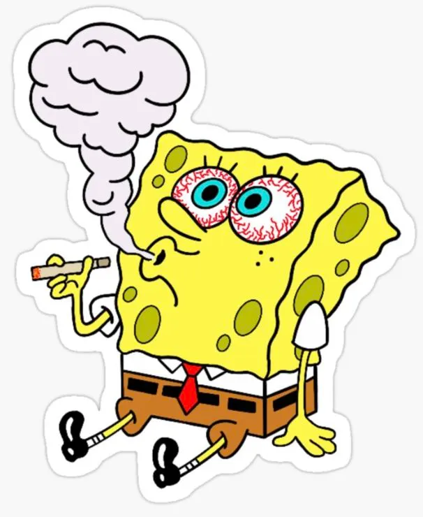 Hình chế ngậm điếu xì gà kiểu hống hách